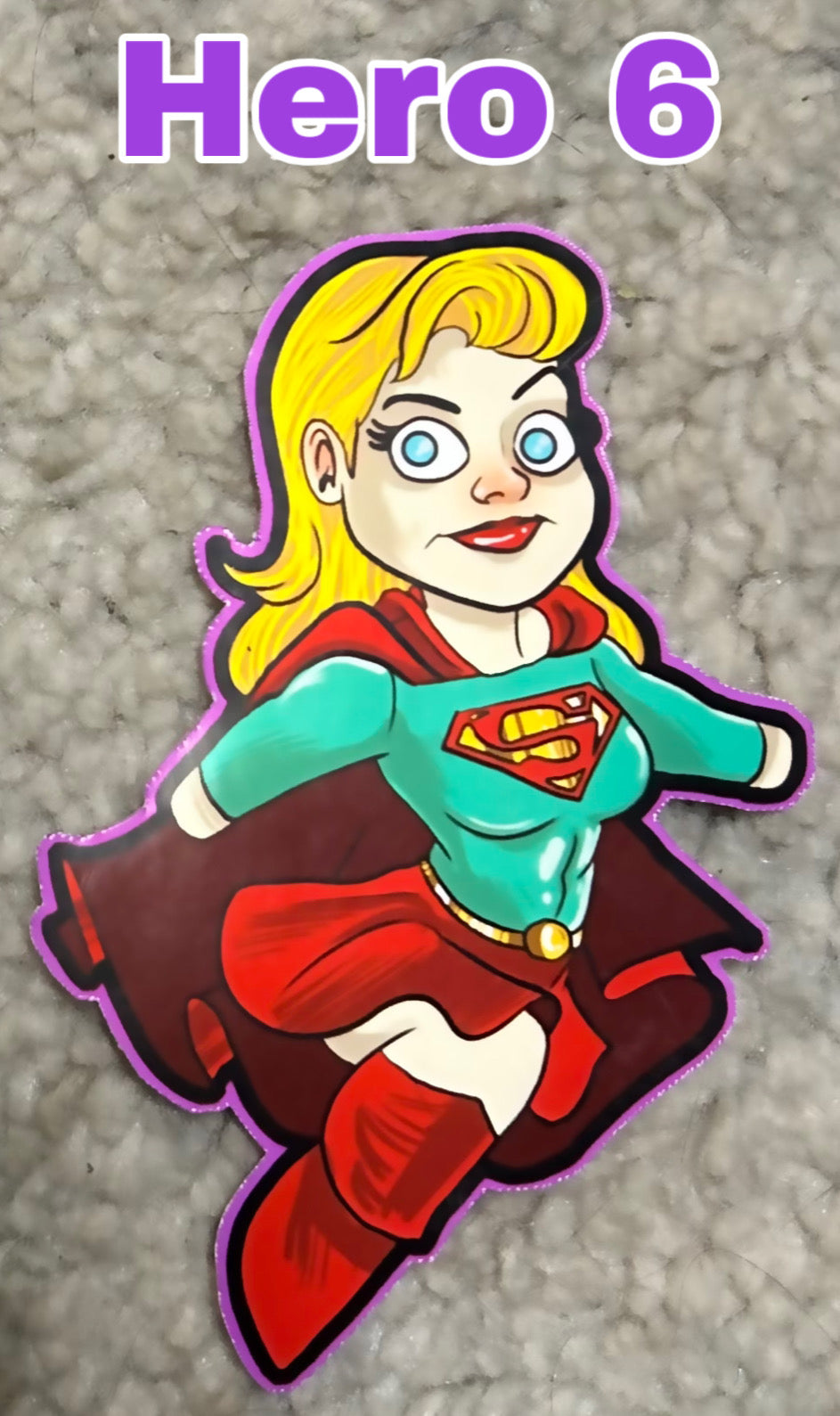 Superhero Stickers