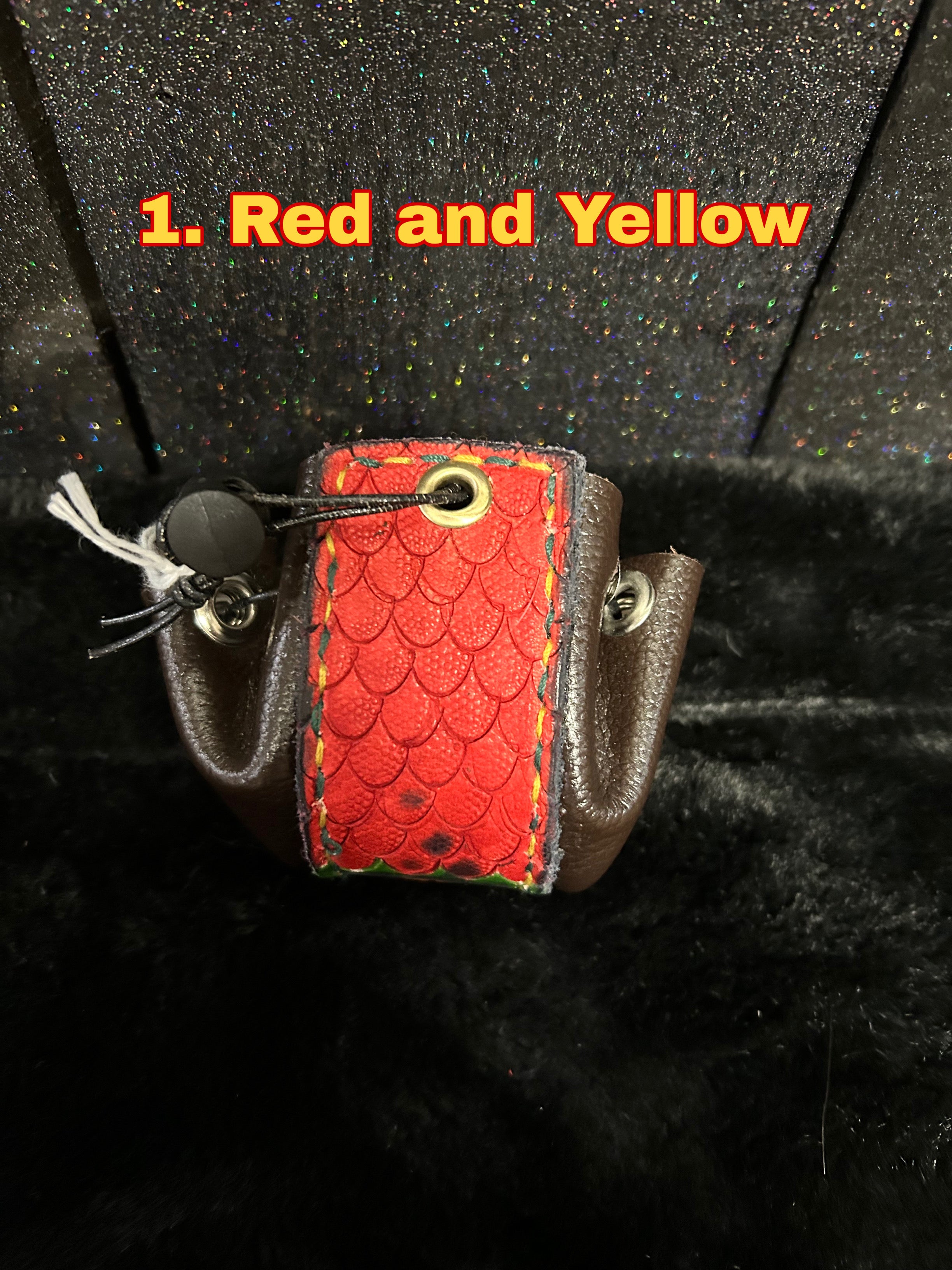 Leather Dice Bags