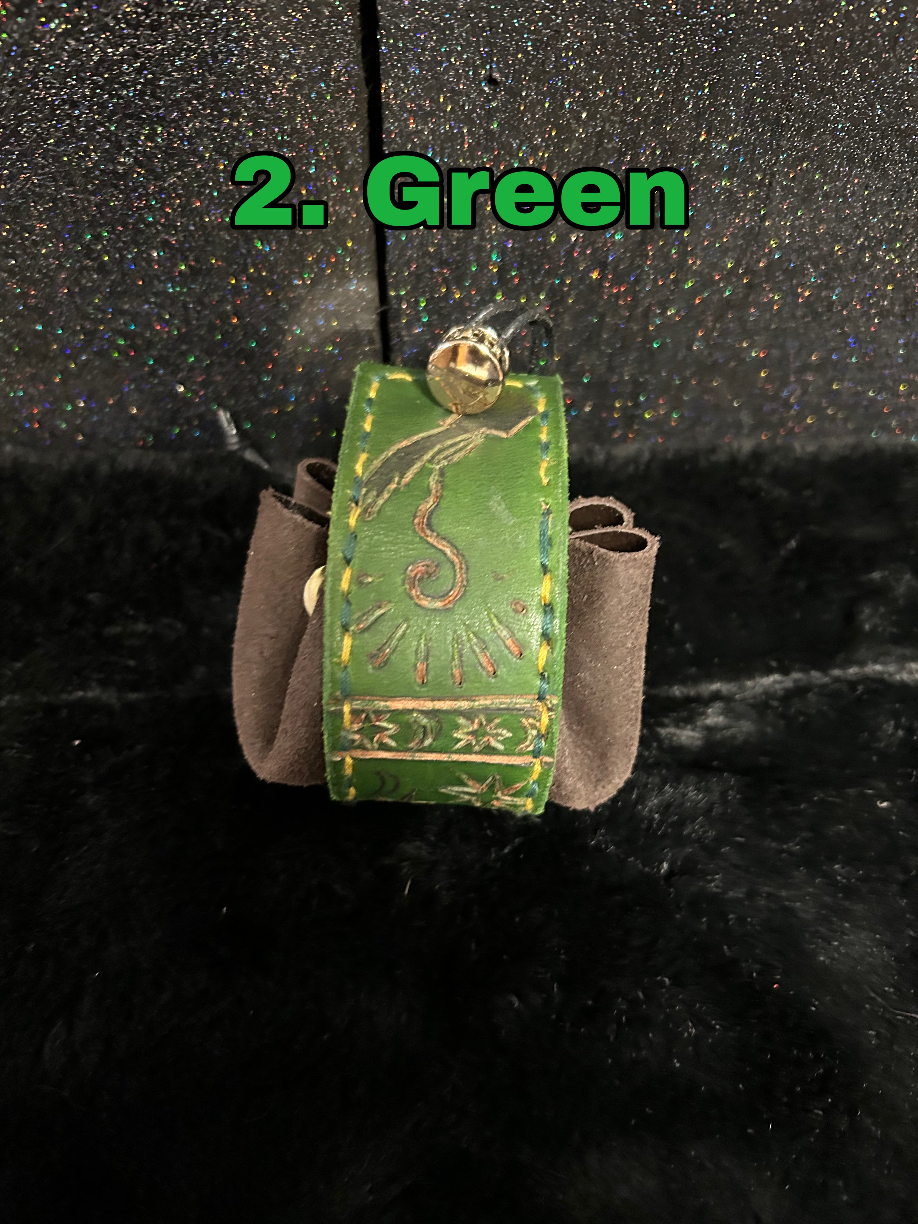 Leather Dice Bags