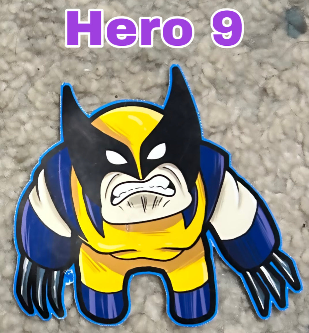Superhero Stickers
