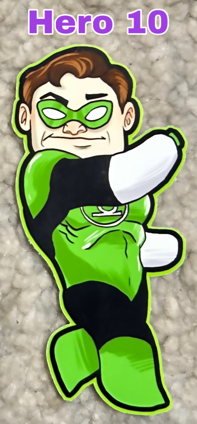 Superhero Stickers