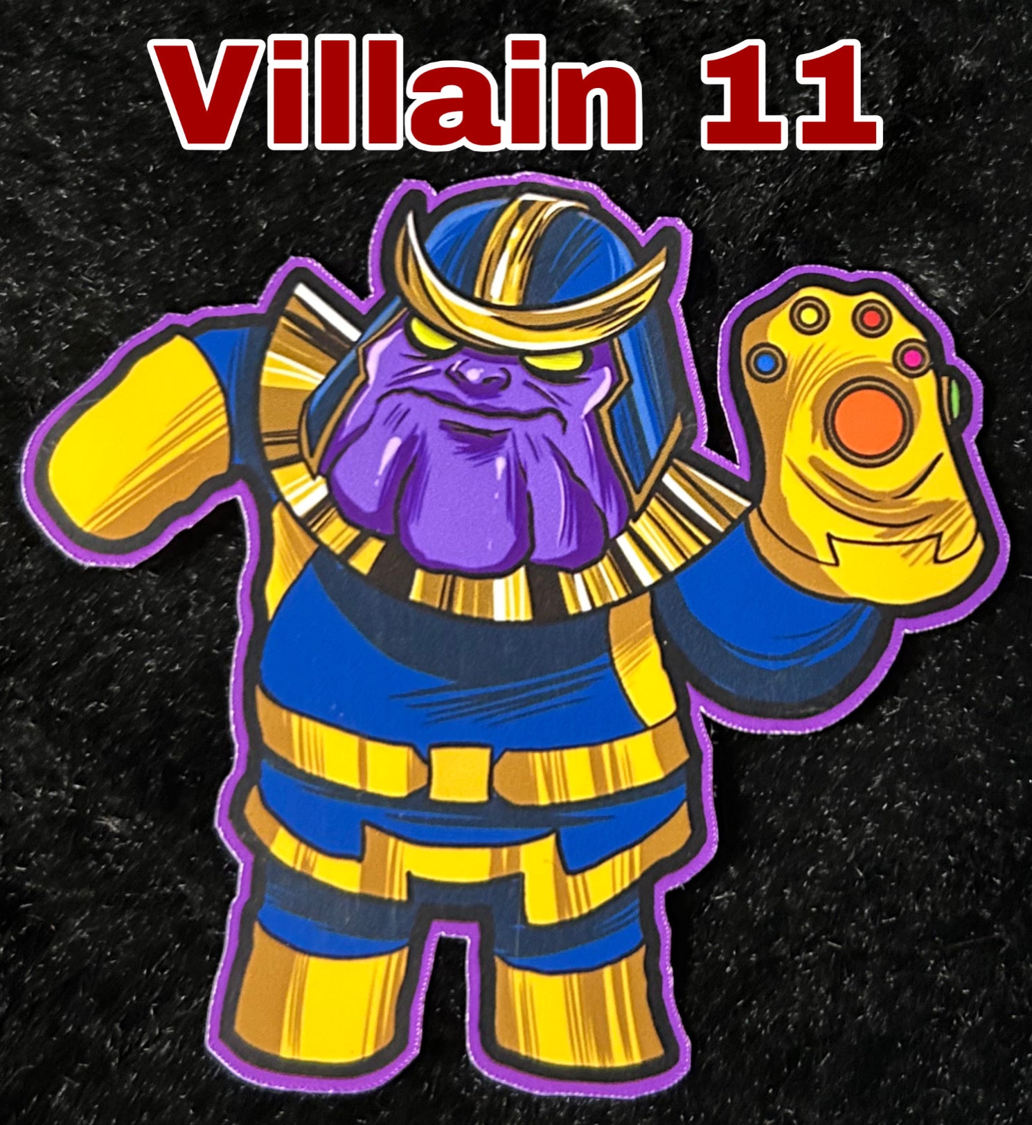 Supervillain Stickers