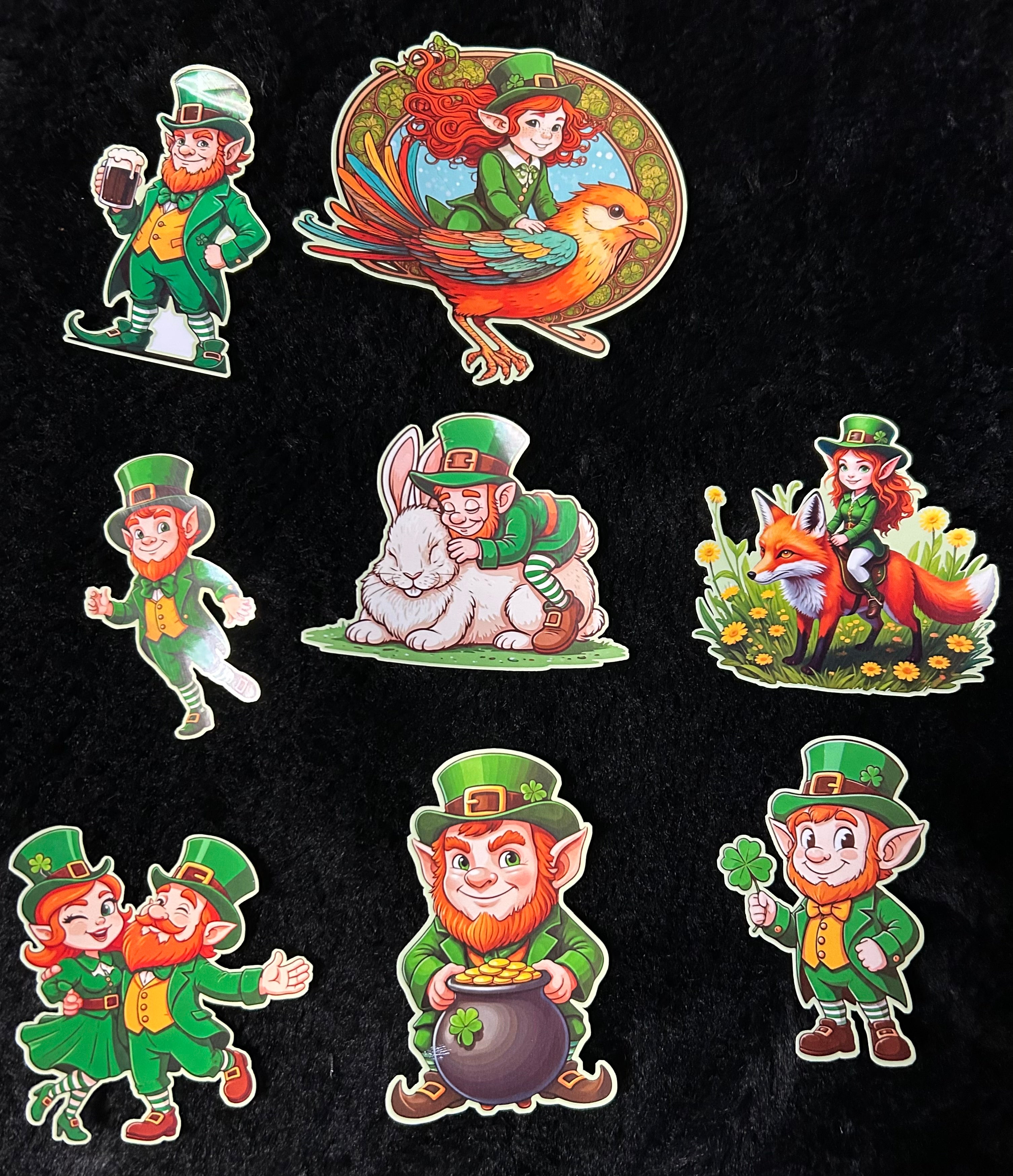 Leprechaun Stickers
