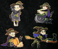 The Little Witch Stickers
