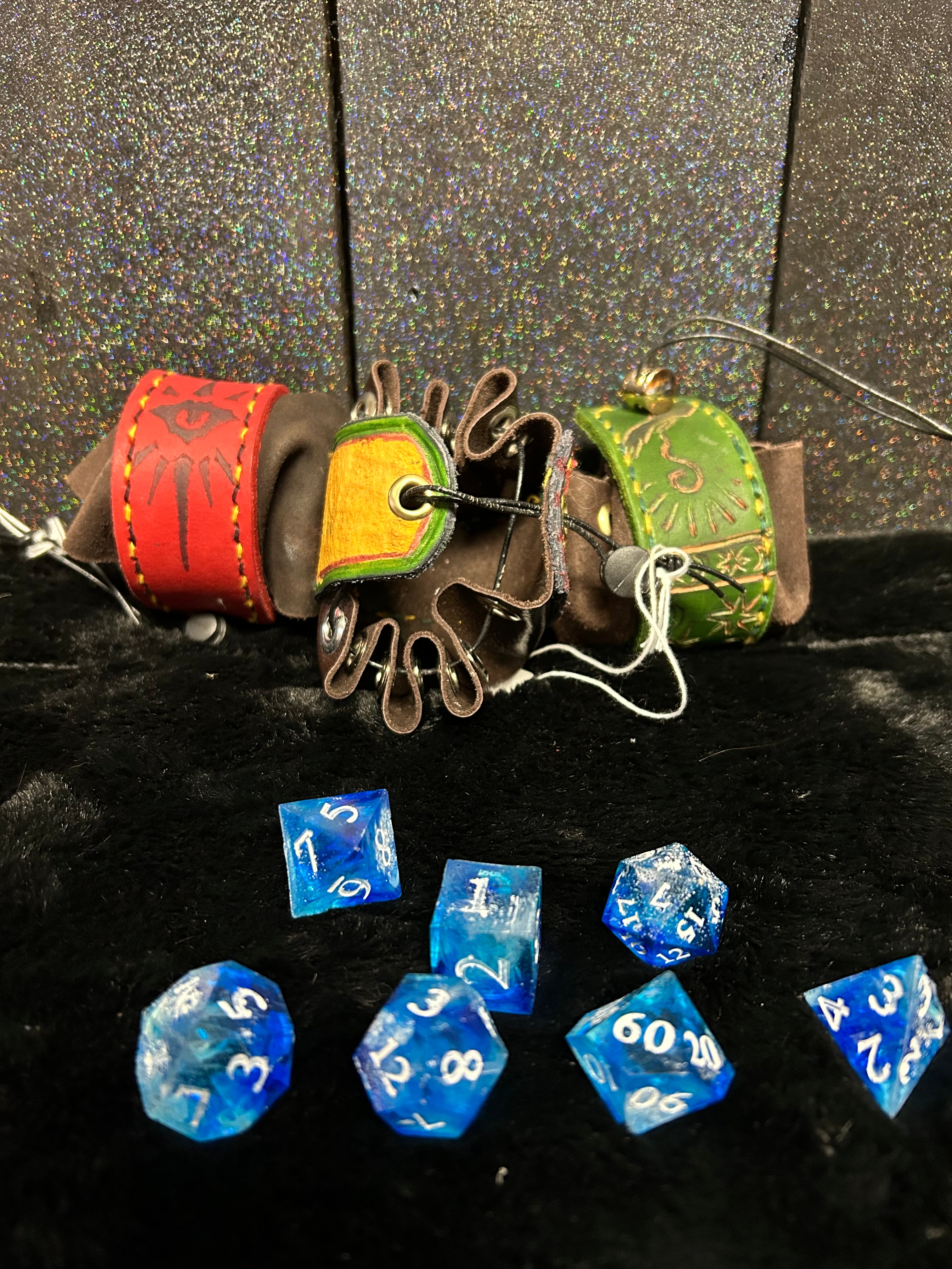 Leather Dice Bags